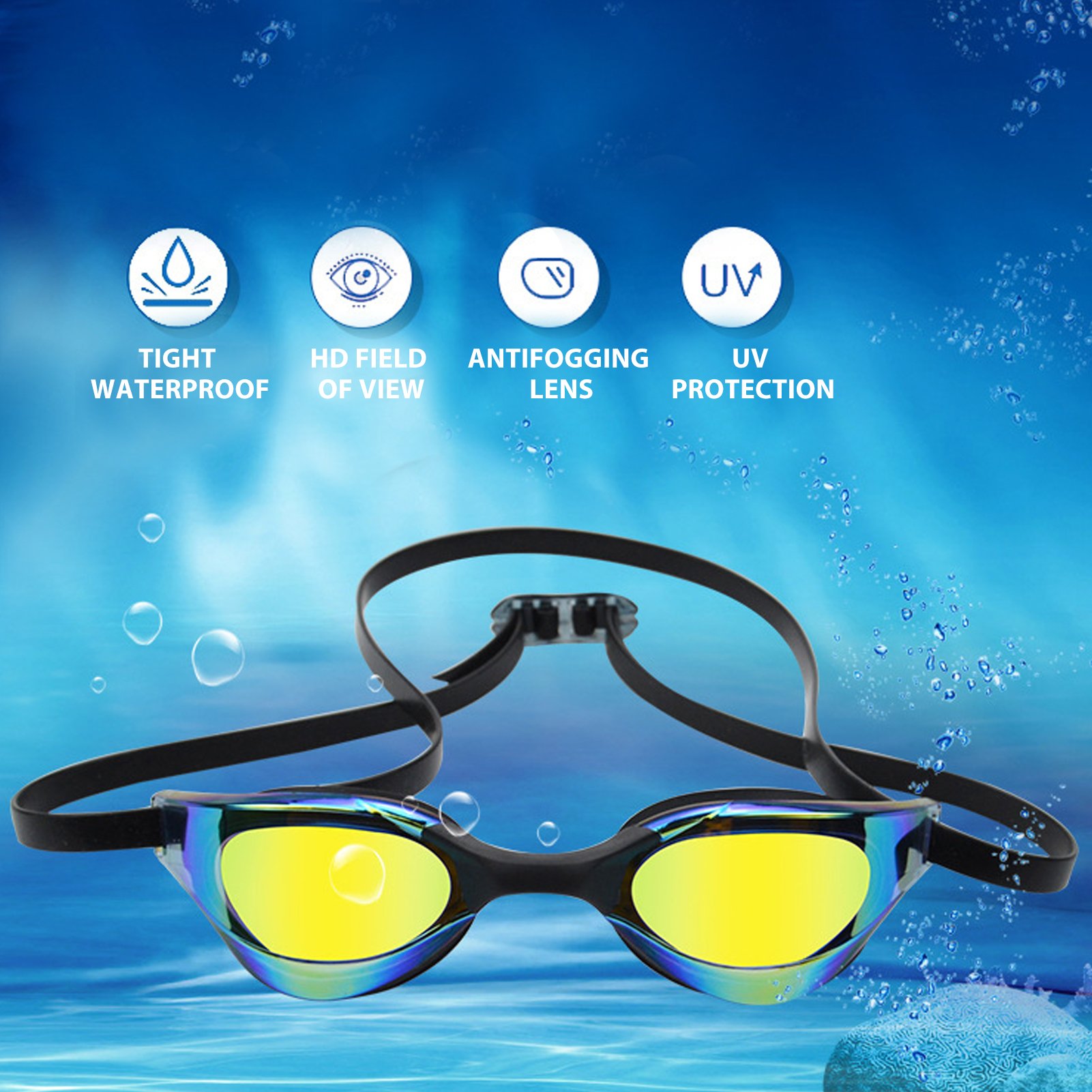 Adult Swimming Goggles No Leak - Woodworking Definition 评论和价格