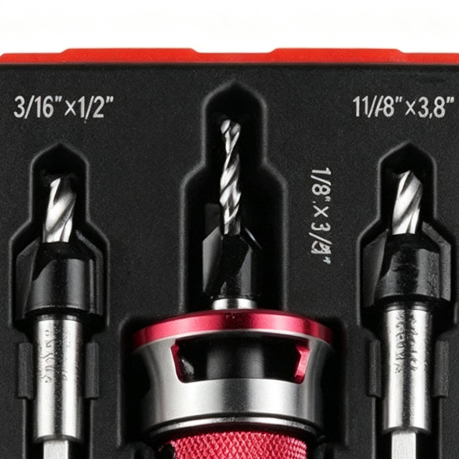 Countersink Drill Bit Set With - Woodworking Drill 评论和价格