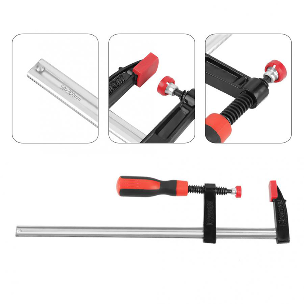 4Pcs F Clamp Heavy Duty F Clam - Woodworking Kit 评论和价格