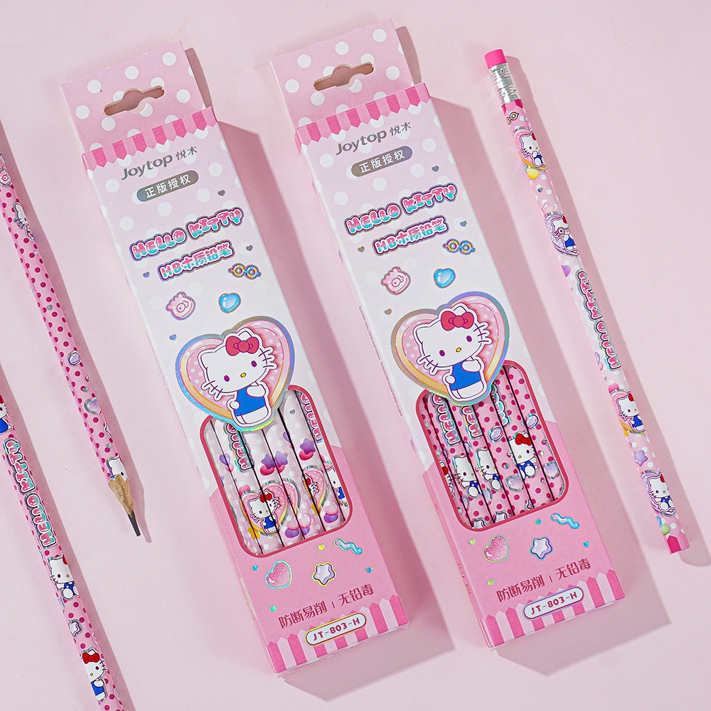 12Pcs Genuine Sanrio Hello Kit - Woodworking Tv 评论和价格