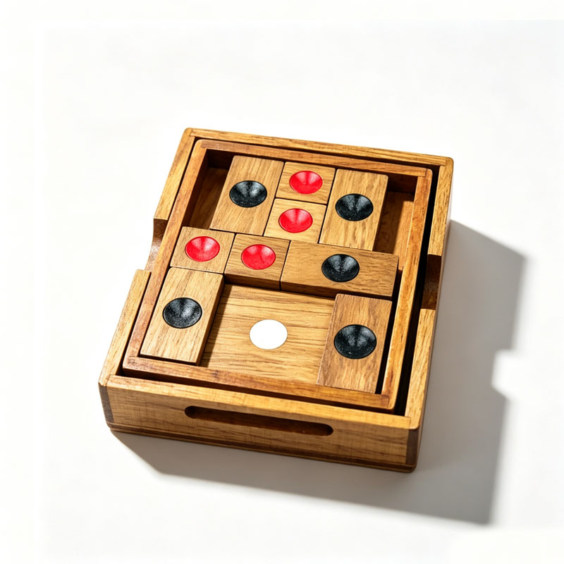 Classical HuaRongDao Puzzle Sl - Woodworking Kids Toys 评论和价格