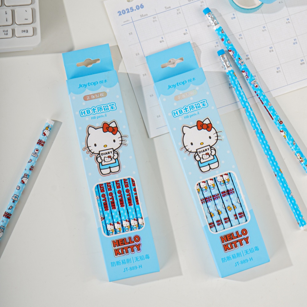 12Pcs Genuine Sanrio Hello Kit - Woodworking Tv 评论和价格
