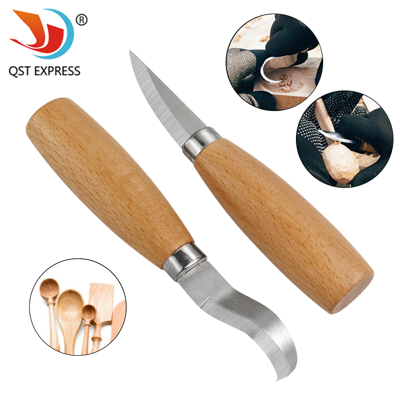 Stainless Iron Carving Knife B - Woodworking Kit 评论和价格