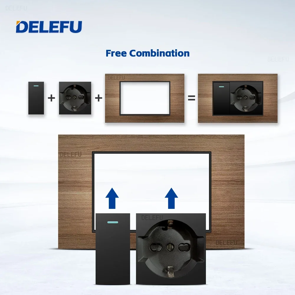 DELEFU Aluminium Wood Black It - Woodworking Tv 评论和价格