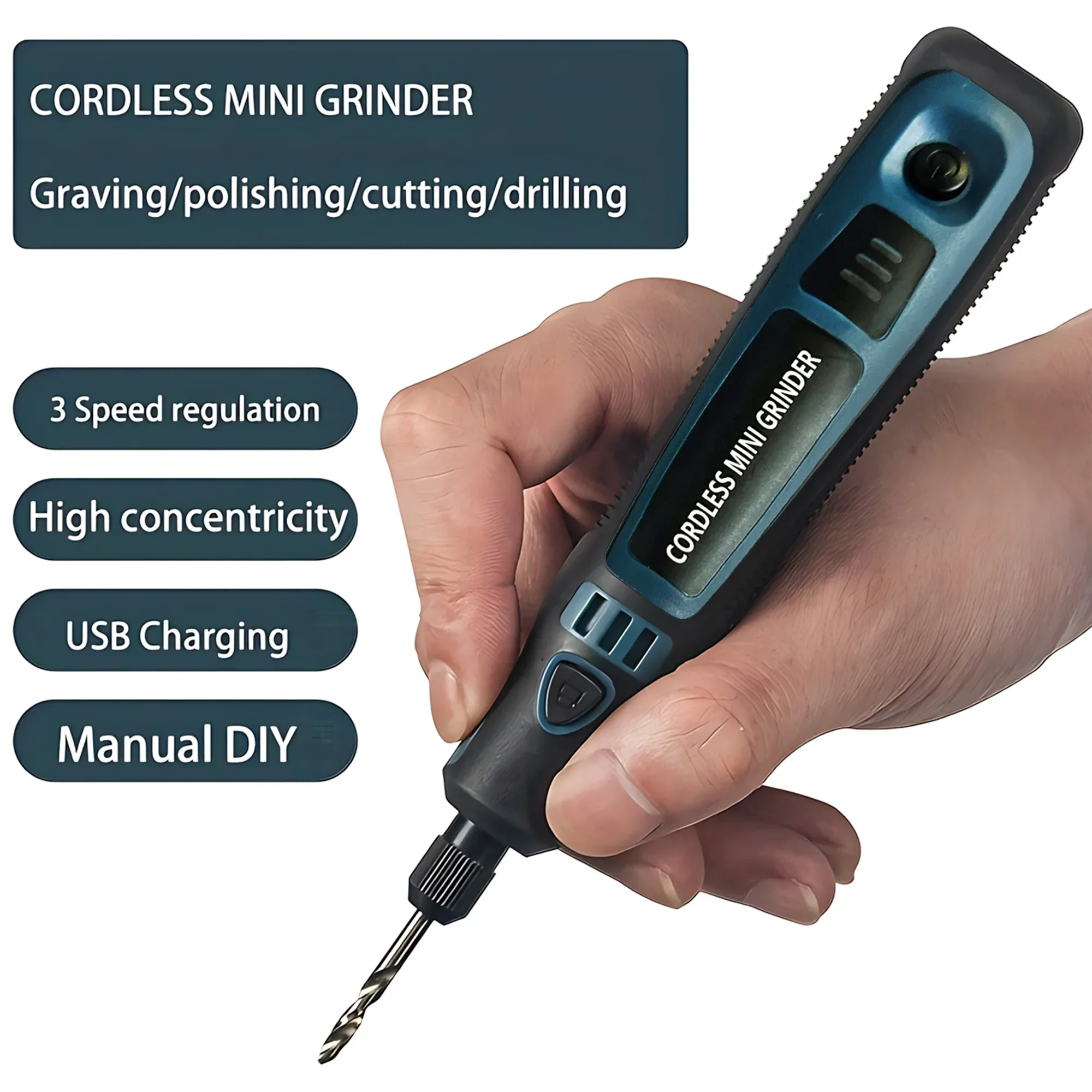 USB Cordless Electric Grinder  - Woodworking Power Tools 评论和价格