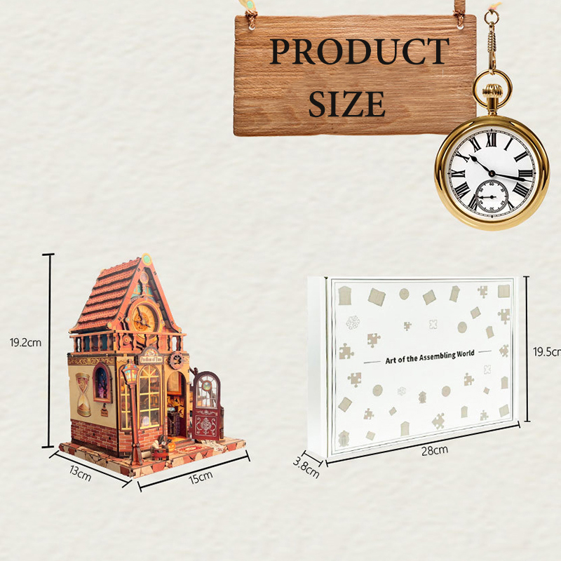 New Wooden Dollhouse Time Pavi - Woodworking Kids Toys 评论和价格