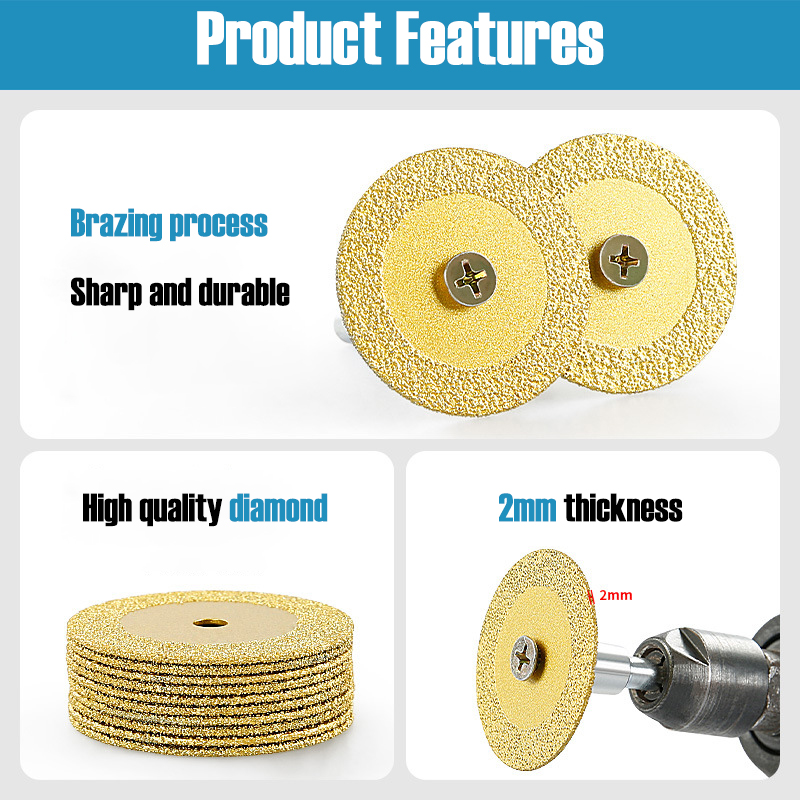 40mm Braze Diamond Saw Blade M - Woodworking Hand Saw 评论和价格