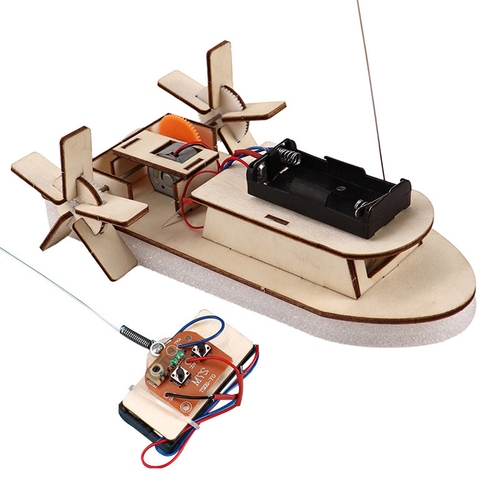 DIY Boat Model Science Toys Ki - Woodworking Kids Toys 评论和价格