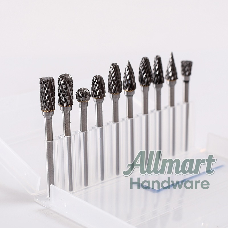 10PCS Wood Carbide Rotary Burr - Woodworking Kit 评论和价格
