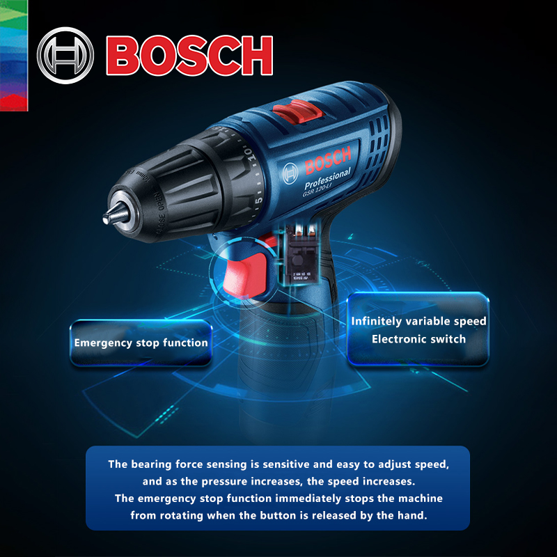 Bosch GSR 120-LI 12V Lithium E - Woodworking Drill 评论和价格