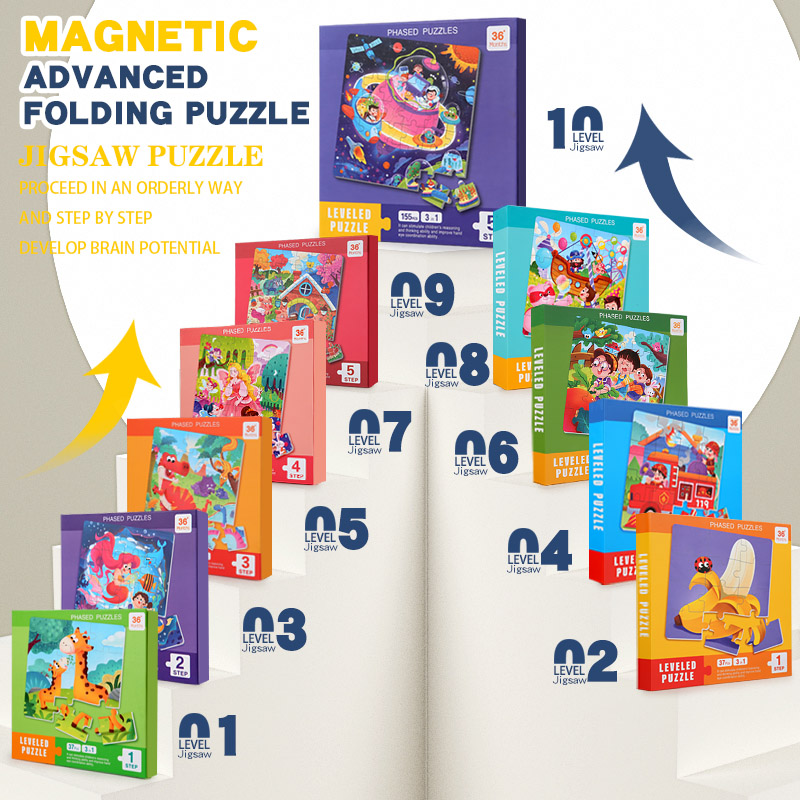 Kids Magnetic Wooden Puzzle Ca - Woodworking Kids Toys 评论和价格