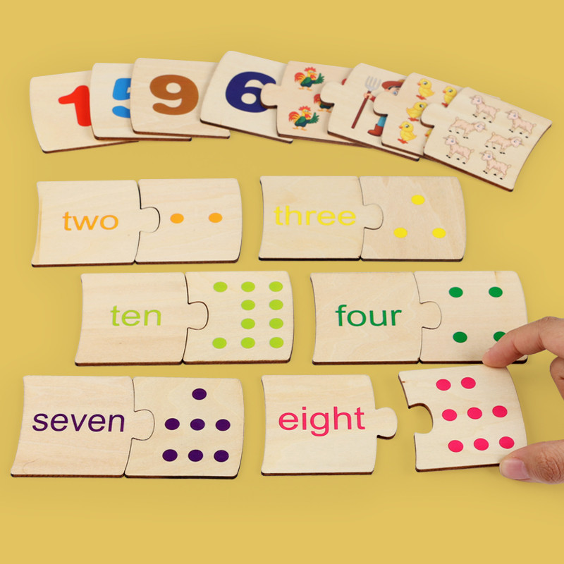 Children Iron Box Number Enlig - Woodworking Kids Toys 评论和价格