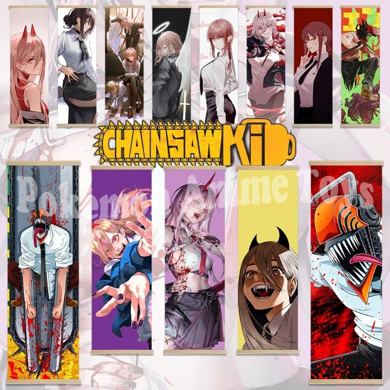 Chainsaw Man Anime Poster Wood - Woodworking Tv 评论和价格