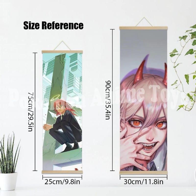 Chainsaw Man Anime Poster Wood - Woodworking Tv 评论和价格