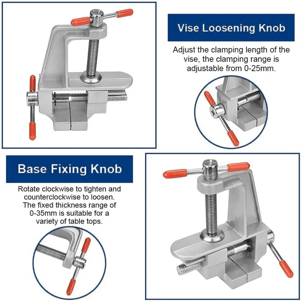 Mini Bench Vise Muliti-Funcati - Woodworking Bench Vise 评论和价格