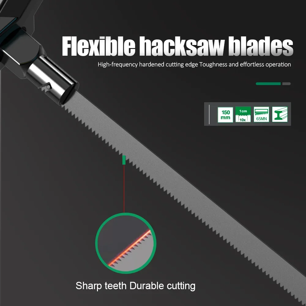 LAOA Mini Hacksaw 6 Inch Frame - Woodworking Hand Saw 评论和价格