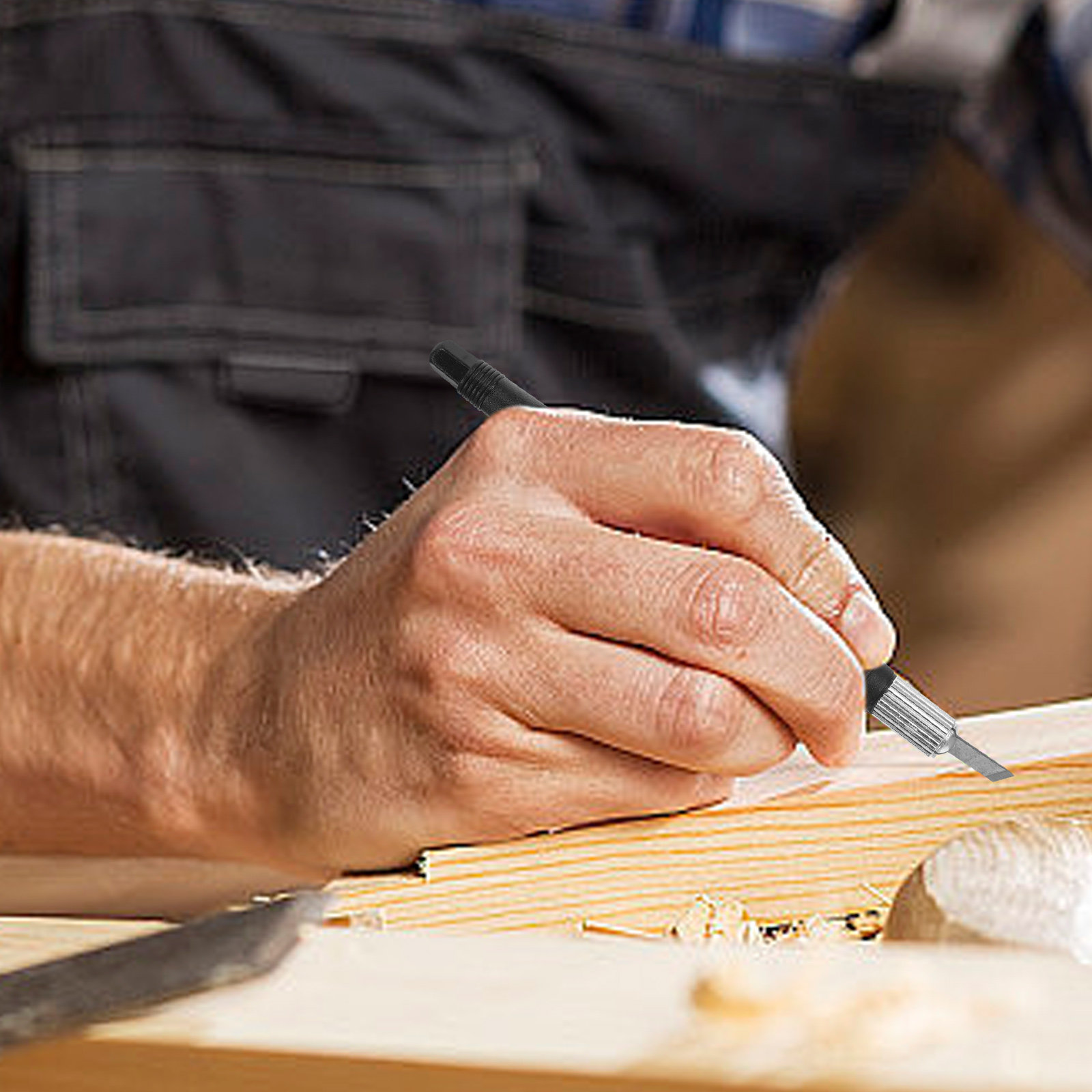10Pcs Portable Wood Carving Ki - Woodworking Kit 评论和价格