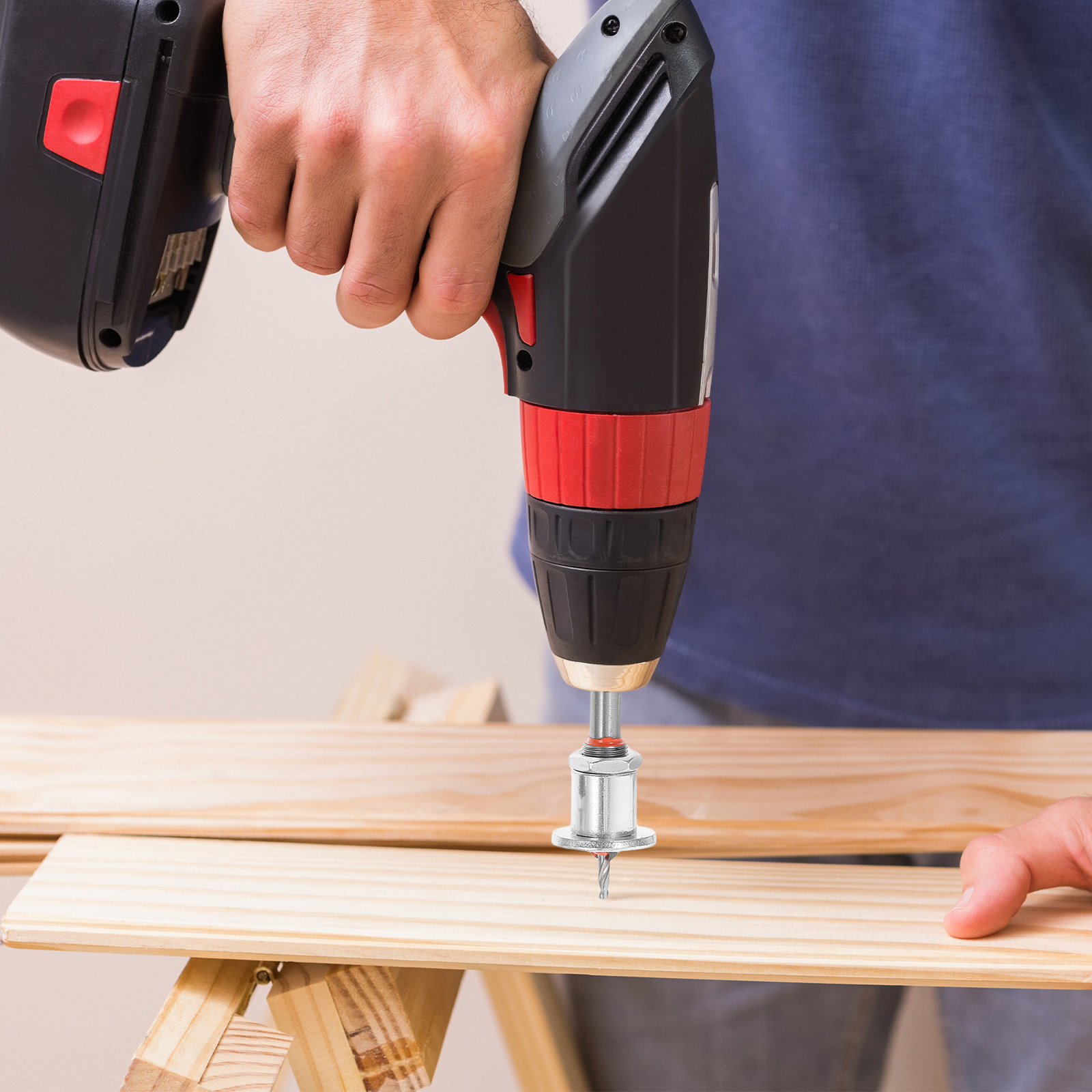 Adjustable depth stop drill bi - Woodworking Drill 评论和价格